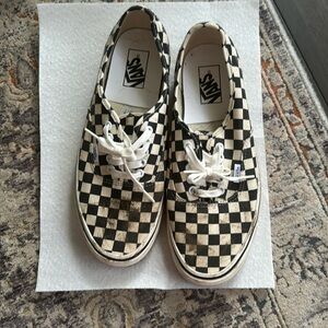 Checkered Vans